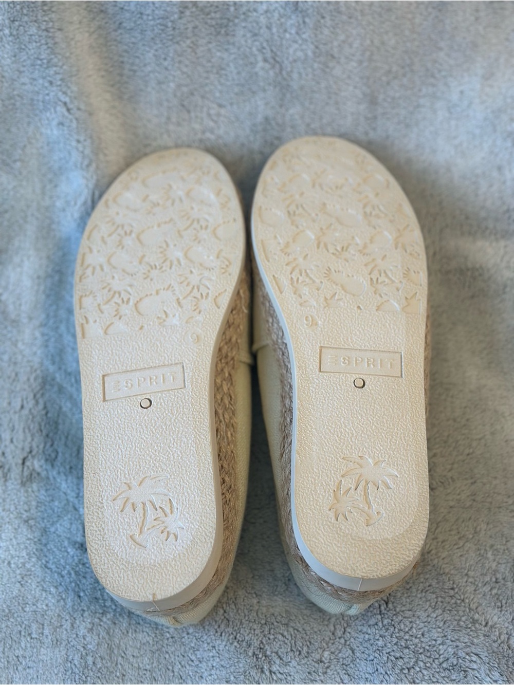 Esprit Natural Canvas Slip-On Espadrilles - Picture 4 of 9